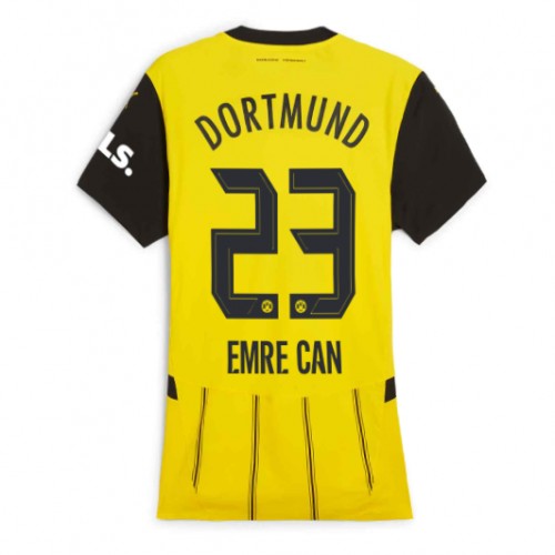 Fotballdrakt Dame Borussia Dortmund Emre Can #23 Hjemmedrakt 2024-25 Kortermet